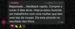 Depoimento de aluno